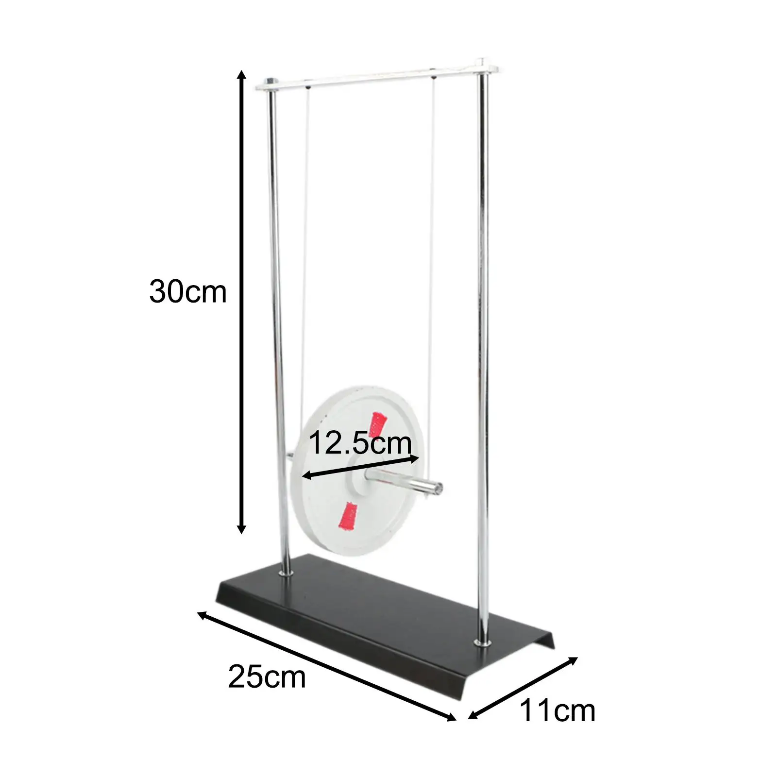 Imagem -06 - Experimento Pêndulo Equipamento Ferramenta de Ensino Projeto Mecânico Rolling Demonstrator Creative Desktop Balanço Física Roda Maxwell