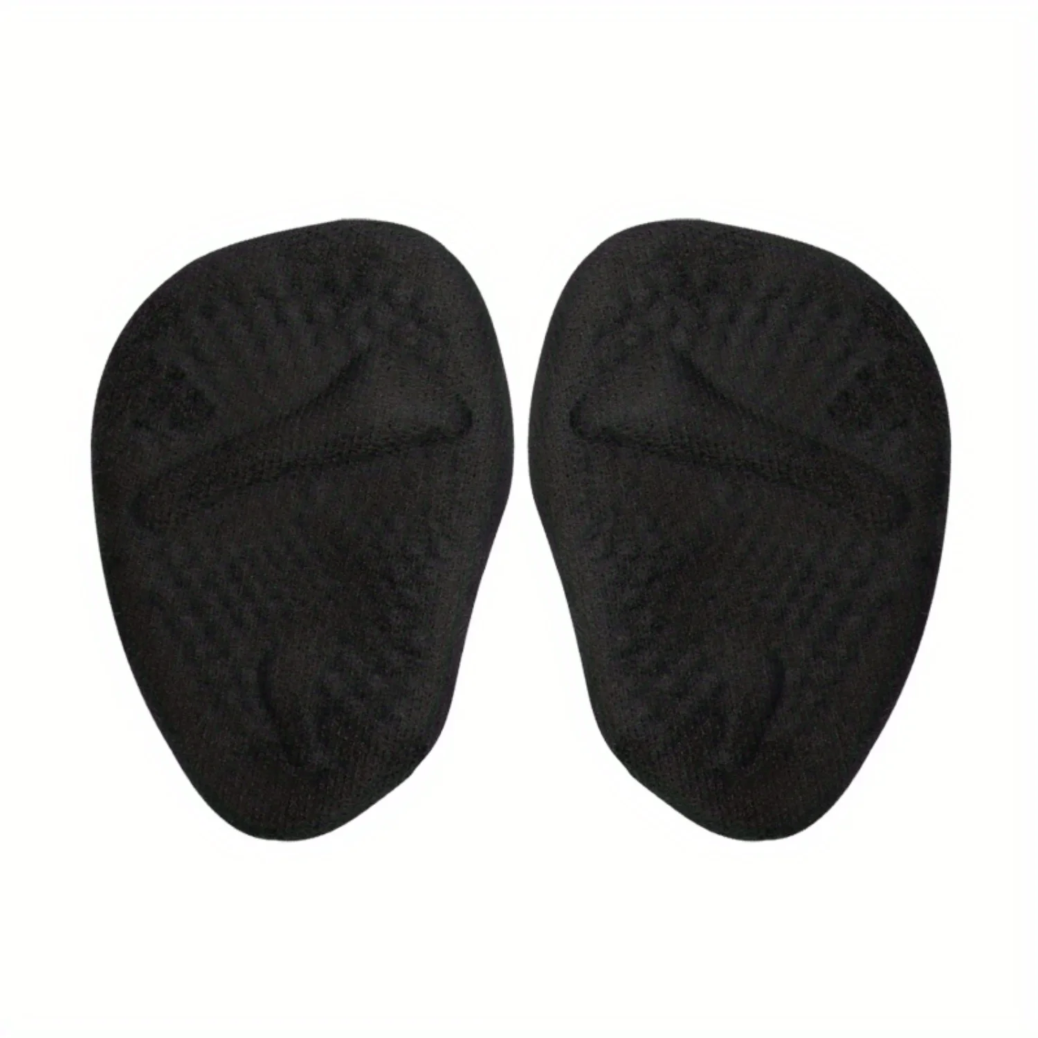 Cojines cómodos para el antepié para mujer, 1 par de almohadillas metatarsianas de silicona antideslizantes, plantillas de Gel absorbentes de golpes para tacones altos y San