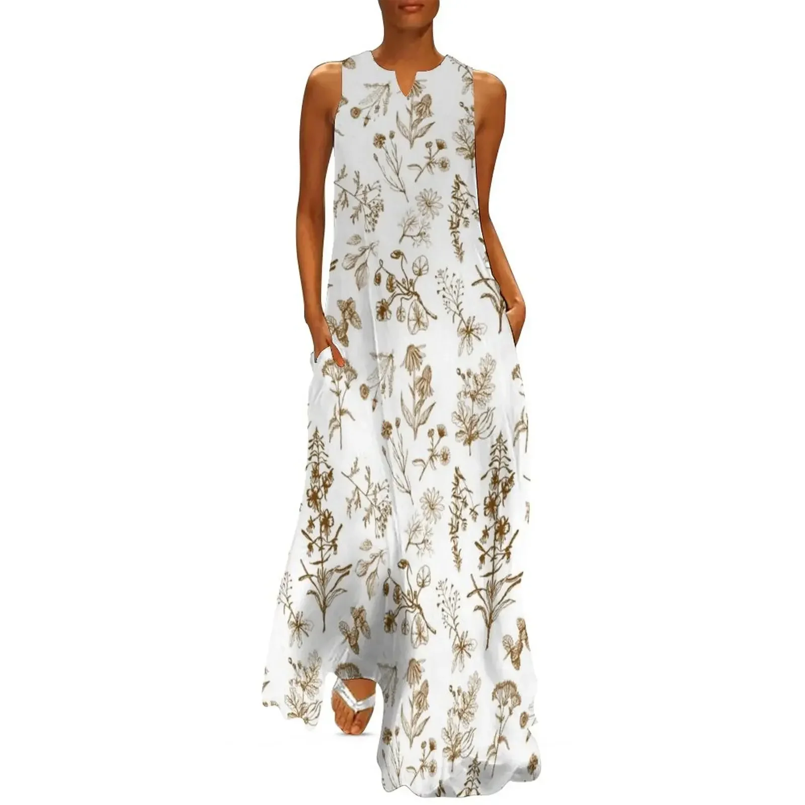 

Summer herbs Long Dress fairy dress Beachwear ladies dresses for special occasions summer dress womens 2025