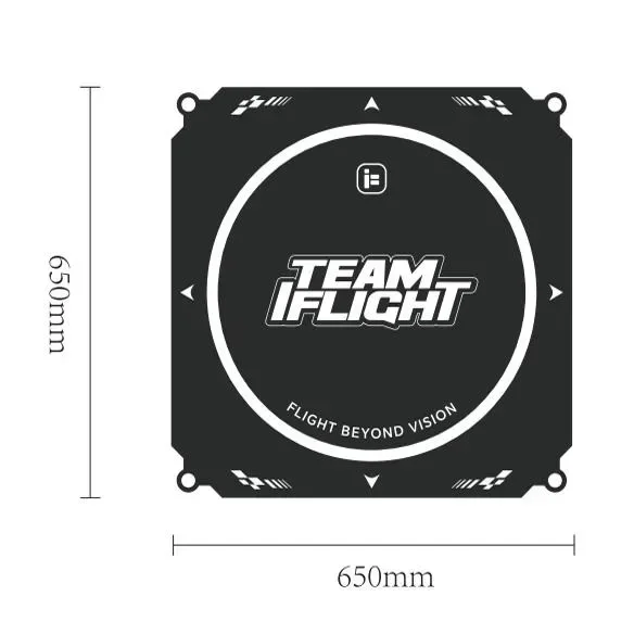 IFlight-Polymères de décollage pour modèle de train d'atterrissage de importateur de course, tablier de stationnement, tapis, 450mm x 400mm, 650x650mm, F, FPV RC