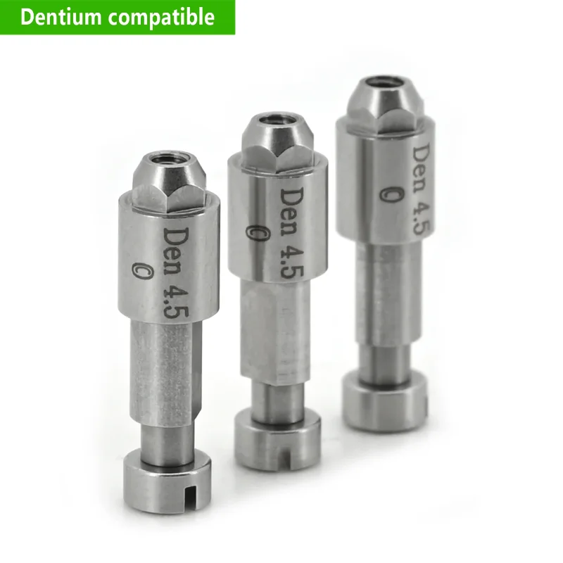 Dentistry Parts For Dentium SuperLine Multi Unit Esthetic Low Digital Analog 3D Lab Abutment Titanium OEM ODM CNC  Accessories