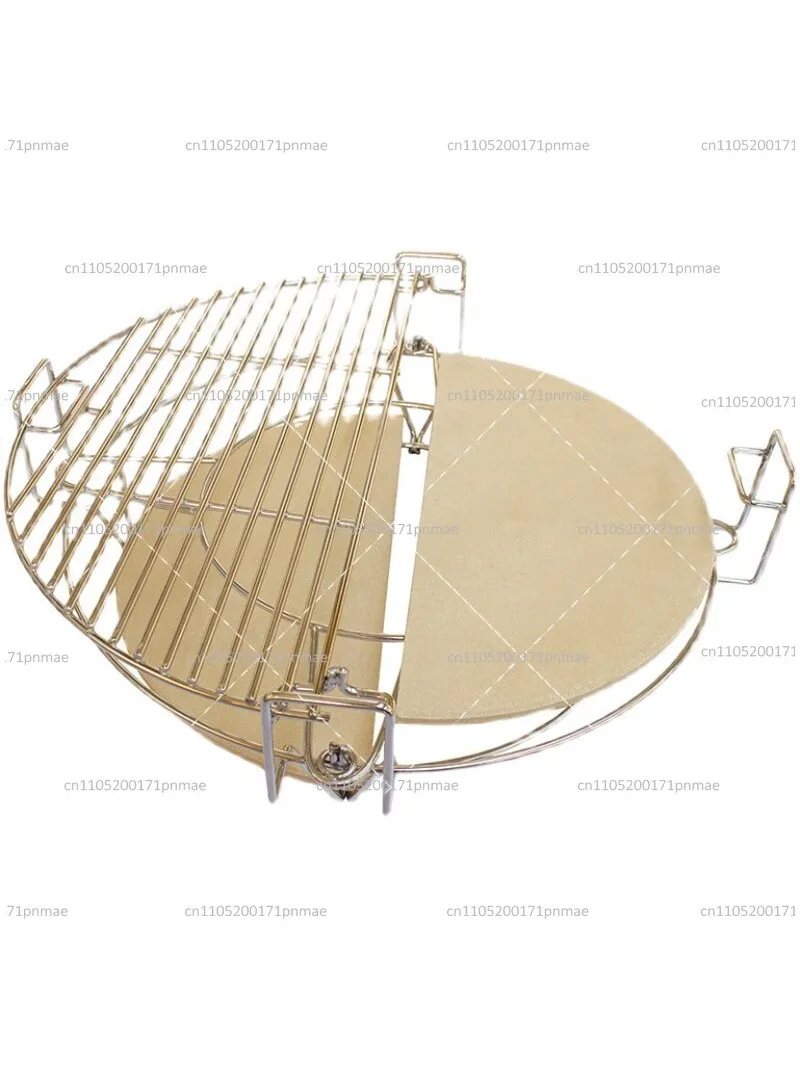 Heavy Duty Round BBQ Grill Cooking System for 16 18 21 23 26 Inch Grates Accessories