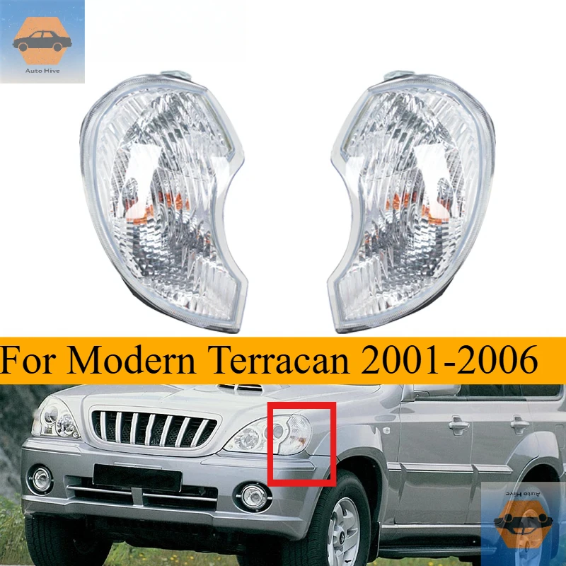 For Modern Terracan 2001-2006 Corner Light Turn Signal Indicator Headlight 92301-H10 92302-H10