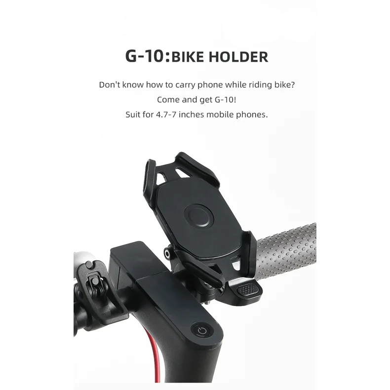 Oatsbasf Cycling Bicycle 360 Rotation Phone Holder Mountain Bike Phone Bracket Motorcycle Phone Mount Anti-vibration Phone Stand