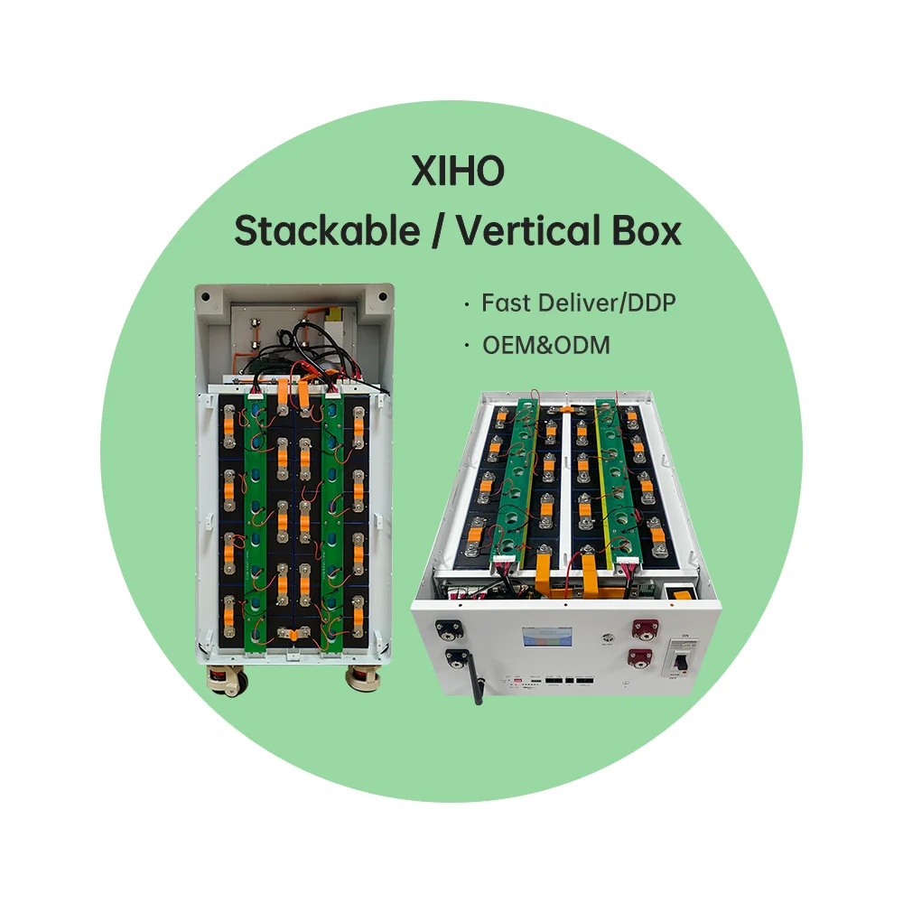 Xiho 51.2V Vertical 280Ah Lifepo4 Battery Box DIY Kits with Long Life Cycle Lithium Battery Product Category Battery Boxes Racks