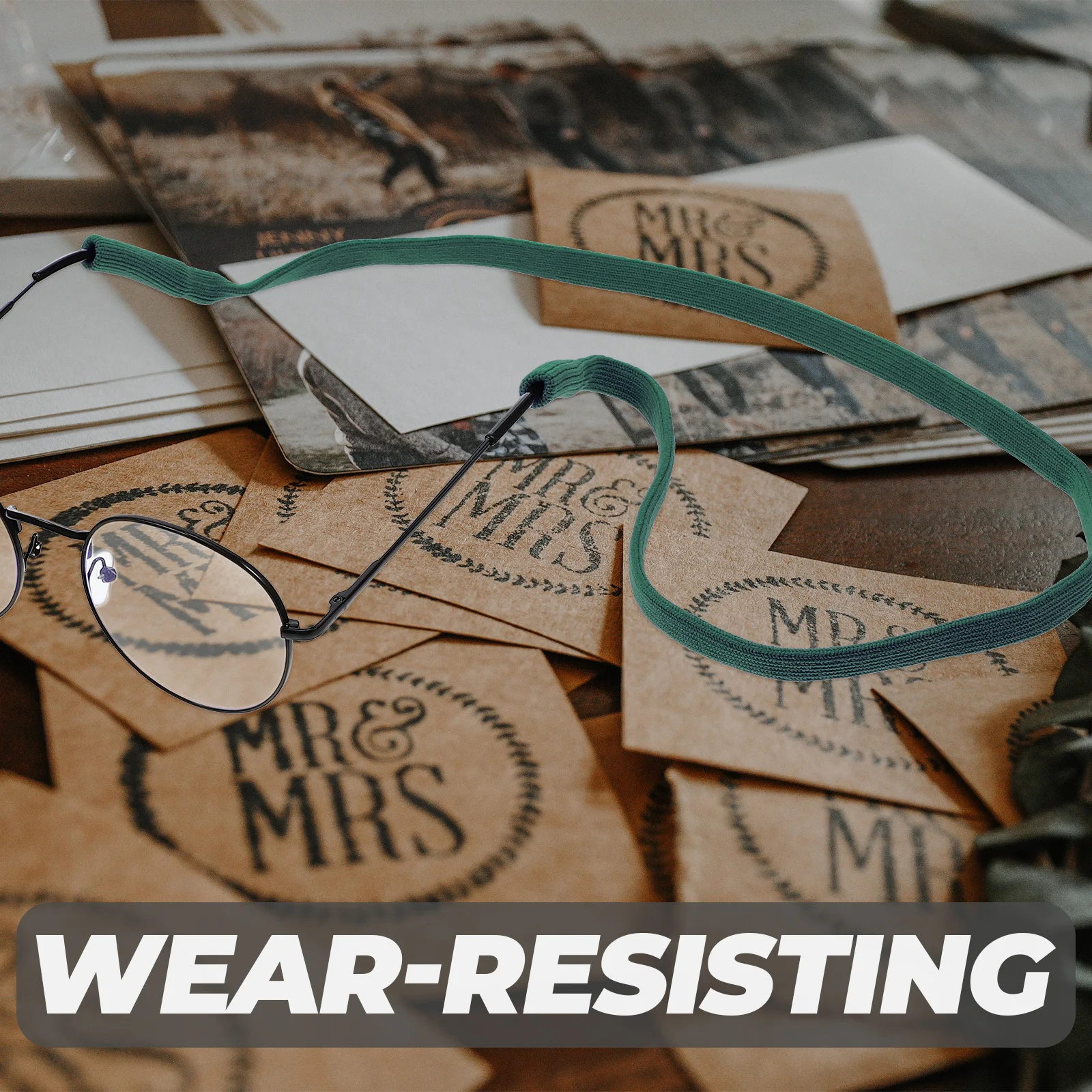 5 個のメガネストラップ高弾性ナイロンスパンデックスリテーナー安全なフィット感メガネサングラス安全メガネアウトドア活動用