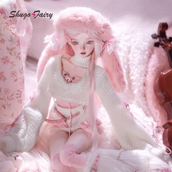 Celia M Bjd Doll 1/4 Fullset Bjd Costume Romantic Pink Style Toy for Sweet Honey  Shugafairy BJD Hobbies