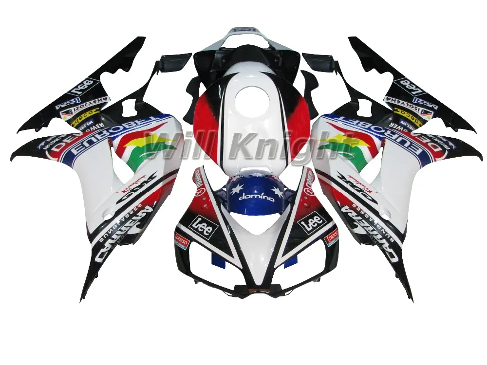 

Intelligent Library ABS Mold Body Panel For Honda CBR1000RR CBR 1000RR 2006 2007 White Black Blue LEE Edition