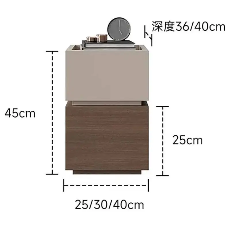 

Minimalist Classic Bedside Table European Simple Glamour Nordic Nightstand Cozy Storage Comodini Camera Letto Bedroom Furnitures