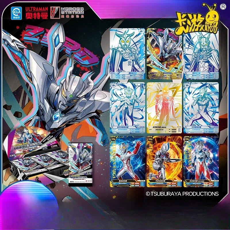 

Голографические карты KAYOU Ultra Heroes X-Files Classic Edition Series 44, официальная герметичная коробка, ограниченная серия