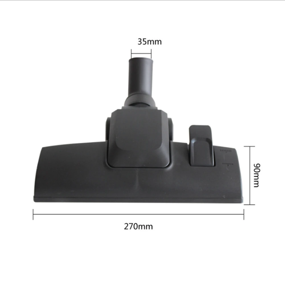 L65A Universal Vacuum Cleaner Accessories Carpet Floor Nozzle Vacuum Cleaner Head Tool Cleaning 35MM