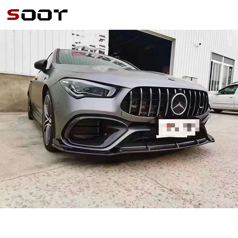 

Carbon Fiber Fog lamp frame grill Front Bumper Air Vent Cover Tuyere Body Kit
