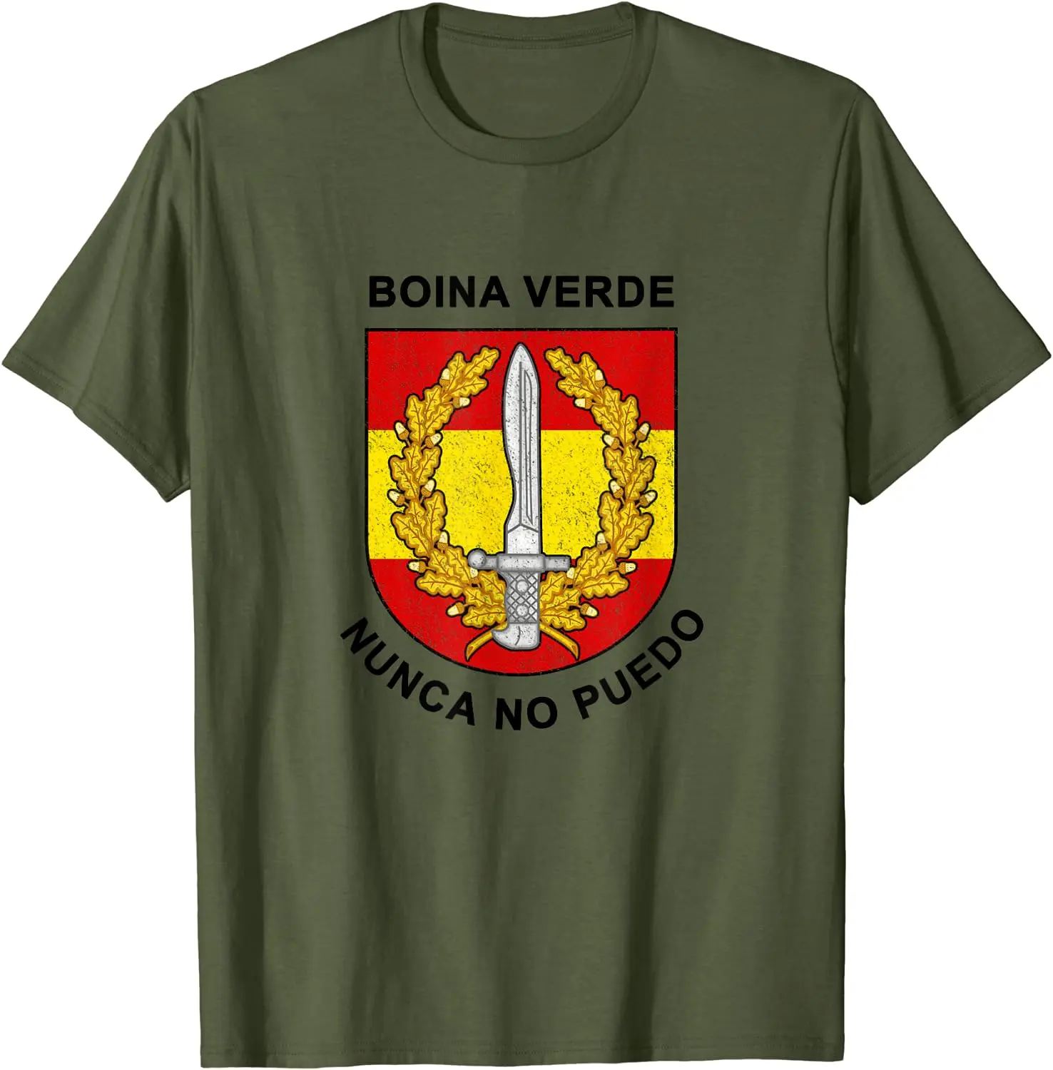 Spanish Army Special Operations Groups Green Beret T-Shirt 100% Cotton O-Neck Summer Short Sleeve Casual Mens T-shirt Size S-3XL