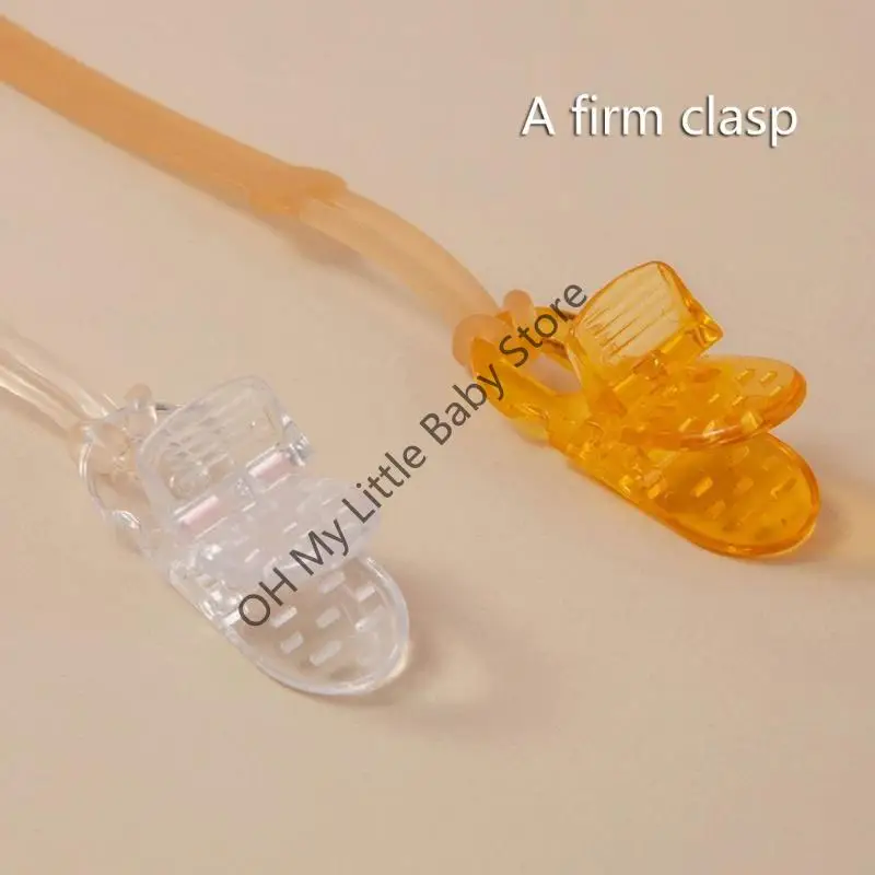 حزام لهاية الأطفال M76C من أجل المهدئات ولعبة التسنين هدية للمواليد الجدد من البنات