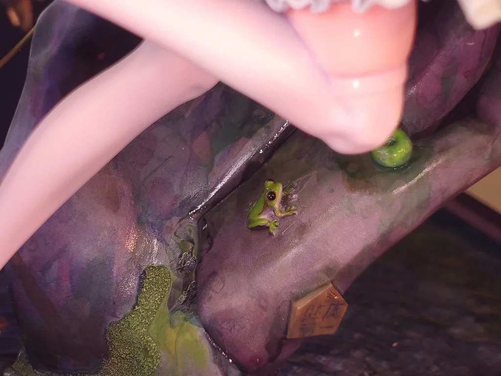 27 CENTIMETRI Anime Moriya Suwako Progetto Kit kawaii Resina GK FAI DA TE Bianco Assemblaggio GK Modello Statua Giocattoli bambola Collezione Regali