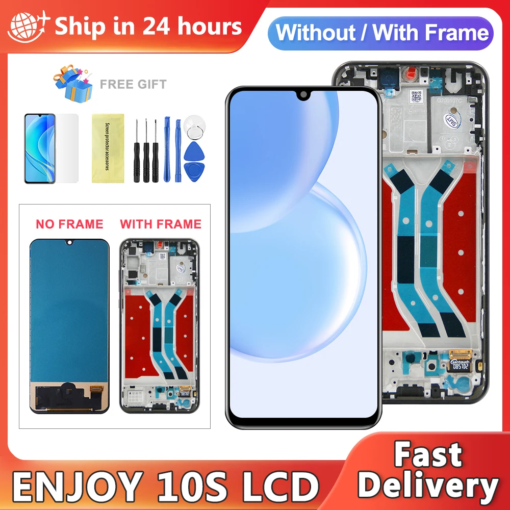 6.3 ''TFT Enjoy 10s Display Screen per Huawei Enjoy 10s AQM-AL00 Display Lcd Touch Screen Digital Enjoy 10s Screen Assembly