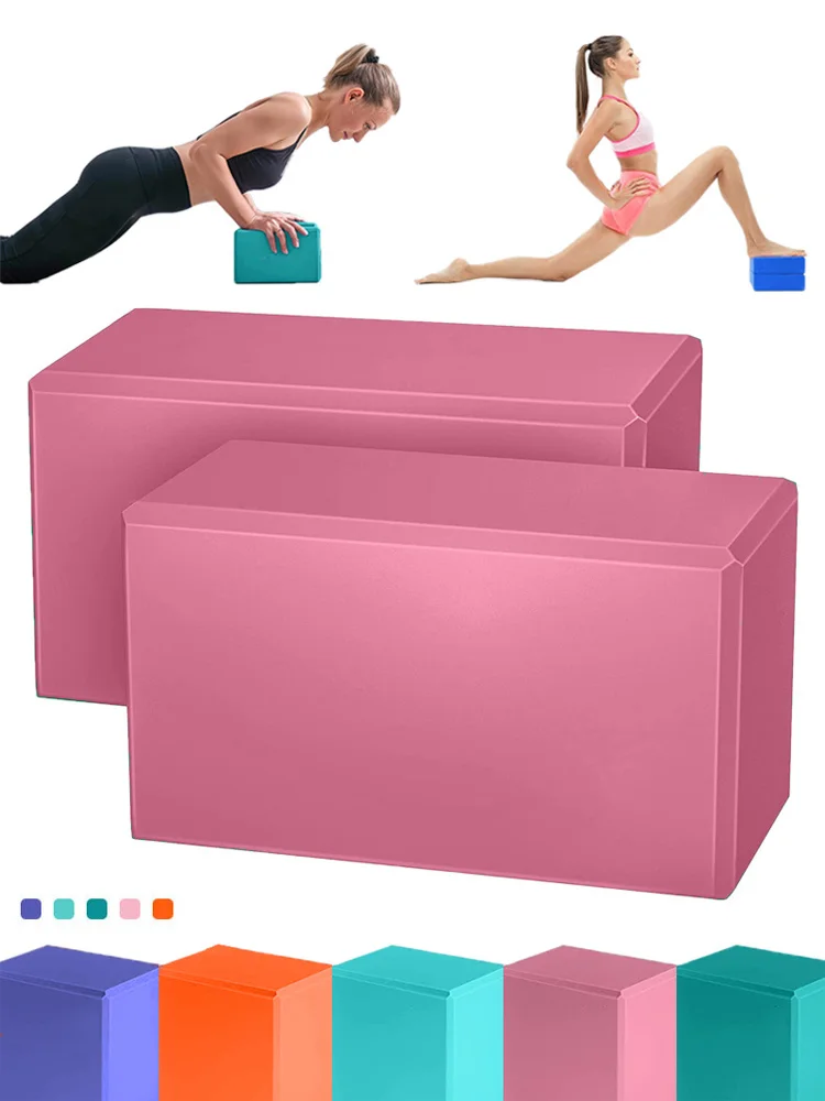 ProsourceFit Foam Yoga Blokken, Hoge Dichtheid EVA Yoga Bakstenen 4 x