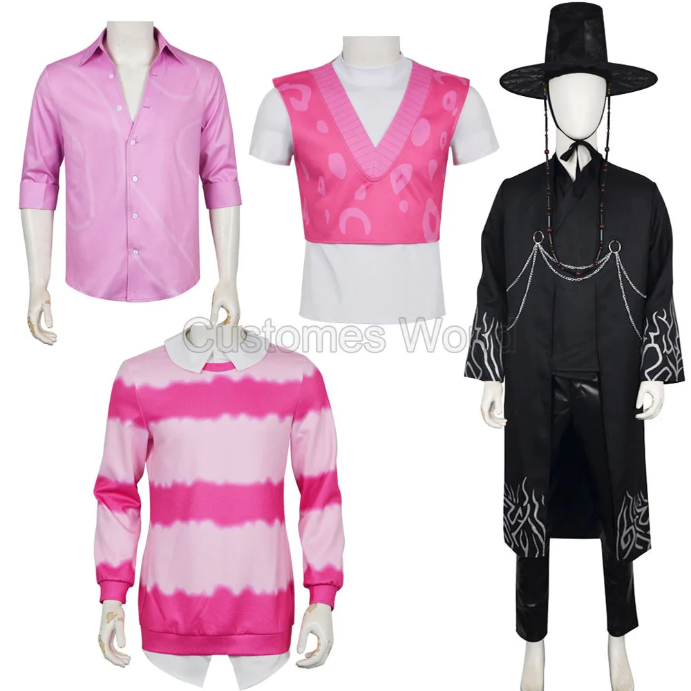 Kpop Demon Hunters ‌Saja Boys Gugu Gaga Baby Jinu Mystery Cosplay Costume Anime Hat Wig Your Idol Outfit Men Party Costume