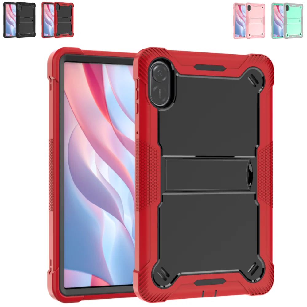 Heavy Duty Protective Case for Huawei Honor Pad X8a 11 inch X8A 2024 Stand Cover for Pad X8A 11