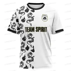 2024 New Team Spirit Jerseys Fashion Game Esports Player Donk Uniform Jersey Clothing Men Dragon Design Fans T-shirts