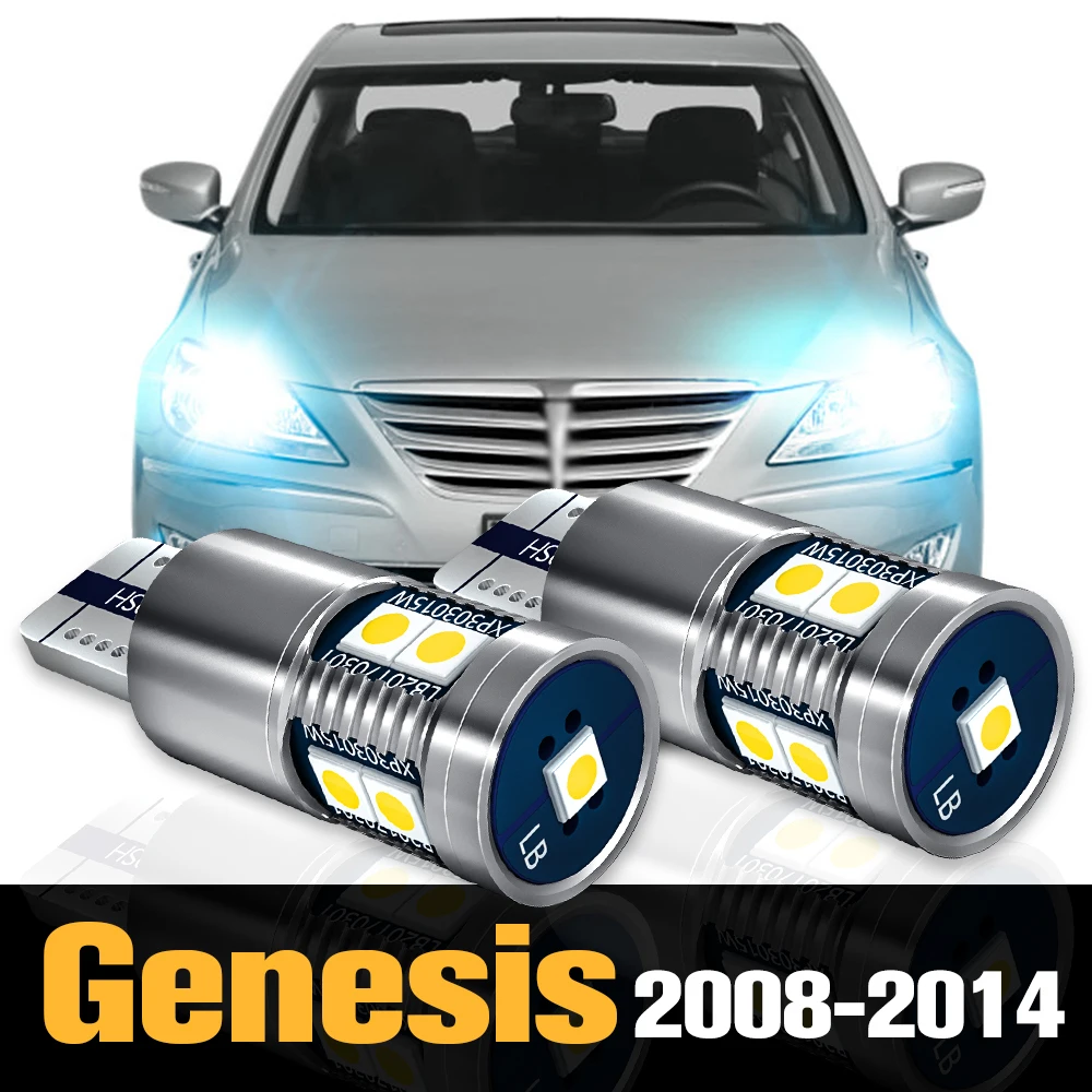 

2pcs Canbus LED Clearance Light Parking Lamp Accessories For Hyundai Genesis 2008 2009 2010 2011 2012 2013 2014