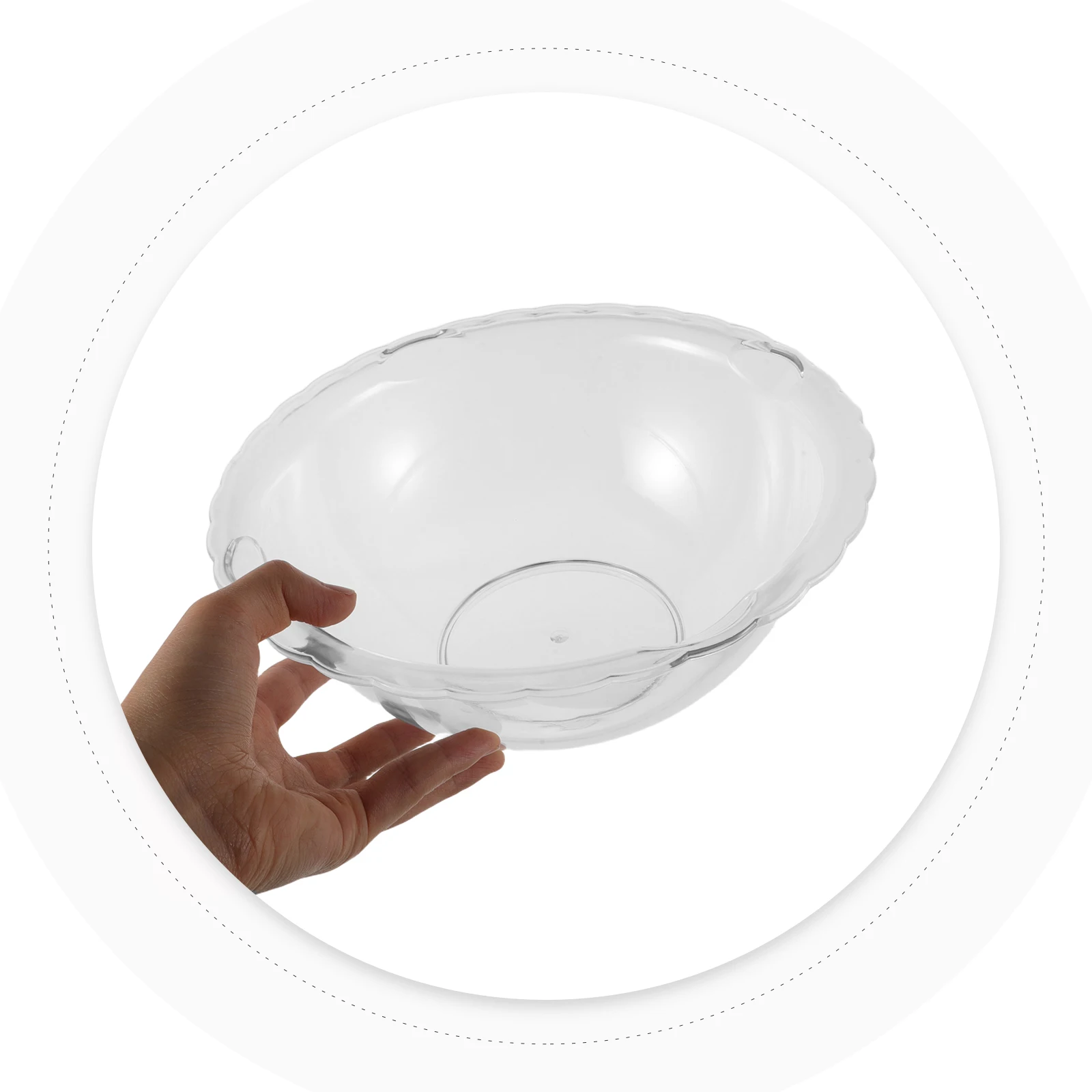 

3pcs Beauty Face Basin: Transparent Portable Facial Wash Tub For Salon Estheticians Home Skincare Routine Small Wash Basin