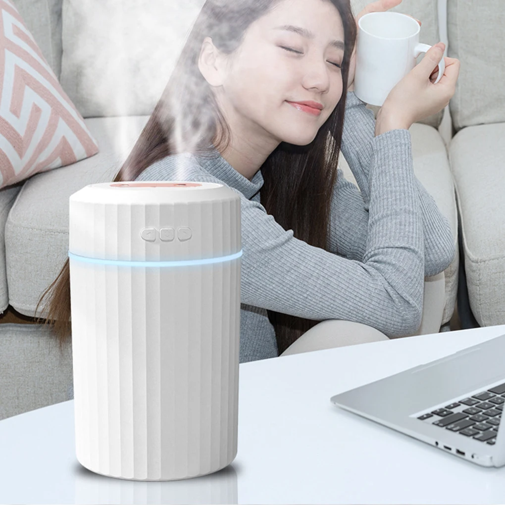 

2L Large Capacity Electric Air Humidifier Automatic Diffuser USB Powered Mist Sprayer Equipment for Double Spraying