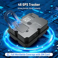 Rastreador GPS magnético Wanway 4G LTE |   Larga modo de reposo 7500 mAh |   Pantalla de tráfico de Google Maps |   Localizador de activos de automóviles