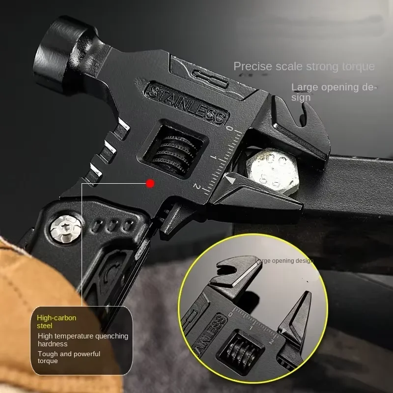 Multi functional wrench Hammer combination universal folding pliers tool Wrench universal folding pliers Hand Tools image 6