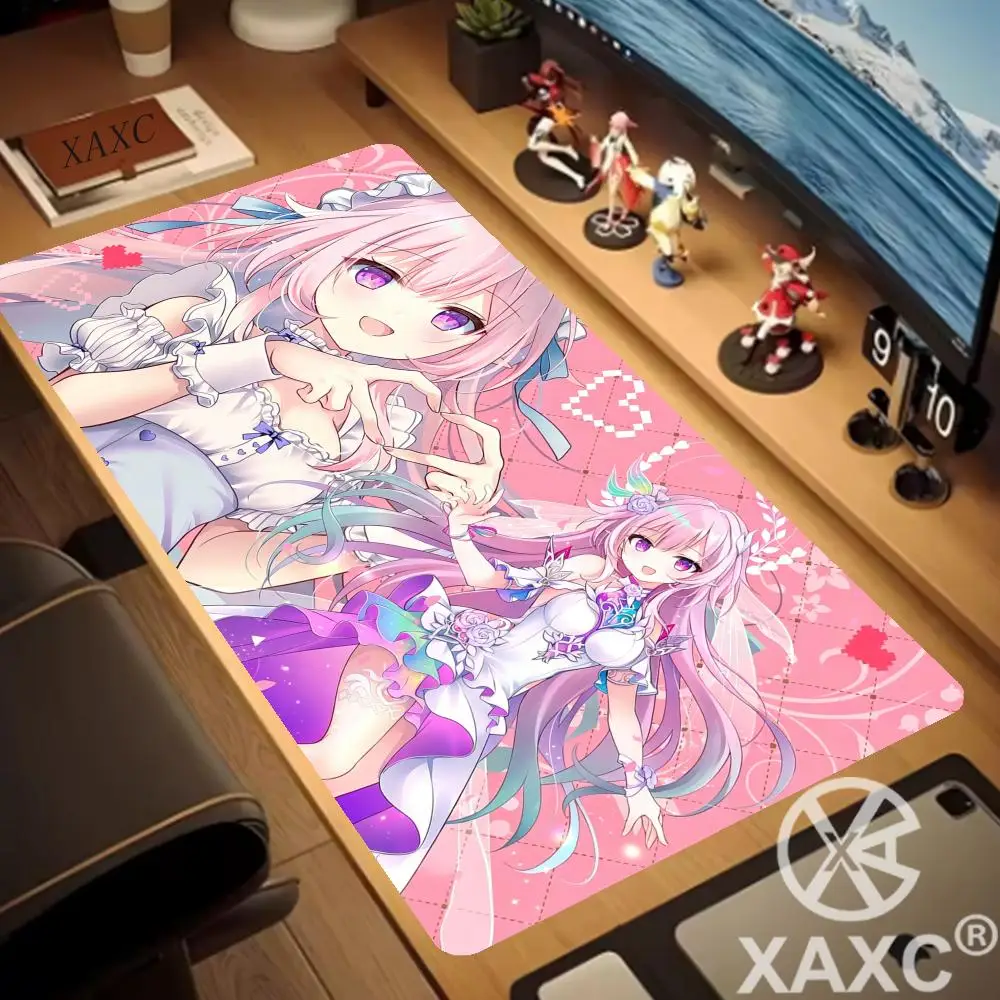 Mauspad Laptop Gummi-Desktop-Matte Computer Gamer HD XAXC PC Gaming Zubehör VSPO Hinano Tachibana Tastaturunterlage