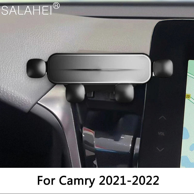 

Car Phone Holder For Toyota Camry XV70 2021 2022 2018 2019 Car Styling Bracket GPS Stand Rotatable Support Mobile Accessories