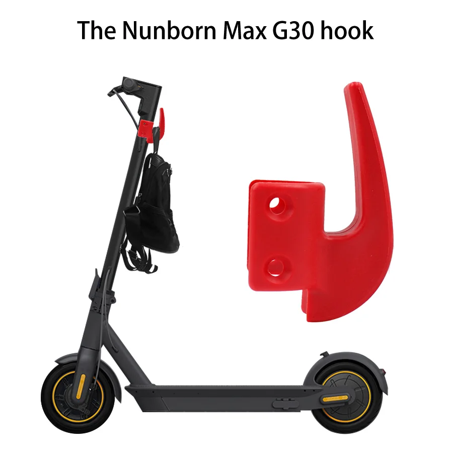 Electric Scooter Hanger Front Hook for Segway Ninebot MAX G30 G30D Skateboard Hanging Bags Claw Storage Hanger Scooter Accessory