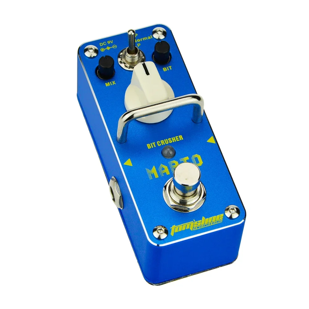 Aroma Bit Crusher Guitar Effect Pedal Mini Electric Guitar Single Effect Pedal True Bypass Guitar Parts & Accessories