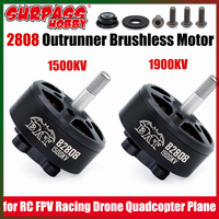 Surpass Hobby BAT 2808 1500KV 1900KV Outrunner Brushless Motor for Multi-axis Aircraft RC FPV Racing Drone Quadcopter Fixed-wing
