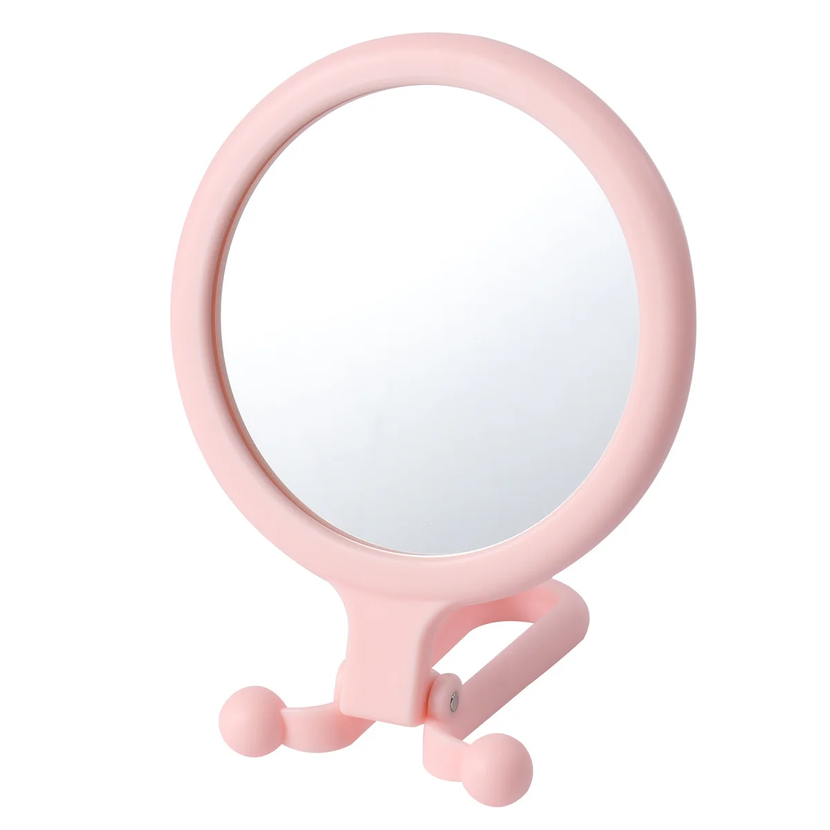 Round Folding Compact Mirror Premium Quality Portable Lightweight Stylish Design Suitable for Handbag Or Pocket