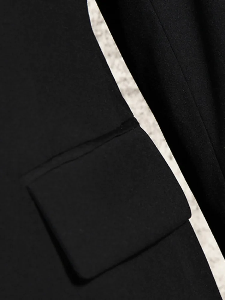 TLXT – Blazer élégant en dentelle brodée pour femme, col cranté, tunique à manches longues, manteaux décontractés, mode automne 2024