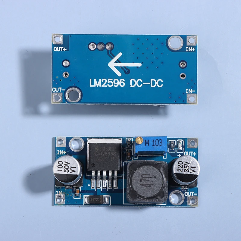 1Pc LM2596S przetwornica DC do konwerter DC wysokiej wydajności Regulator napięcia 3.0-40V do 1.5-35V przetwornica regulowany