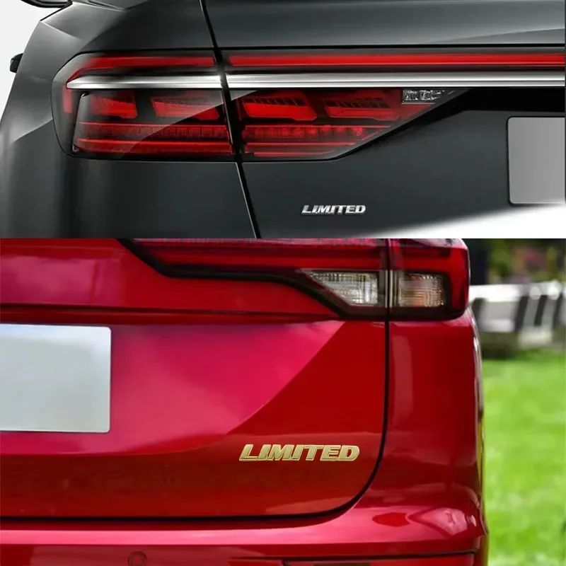 QA 3D Premium Luxury LIMITED car Engine Hood Fender trunk Tail Rear Nameplate Decal Emblem Badge Sticker