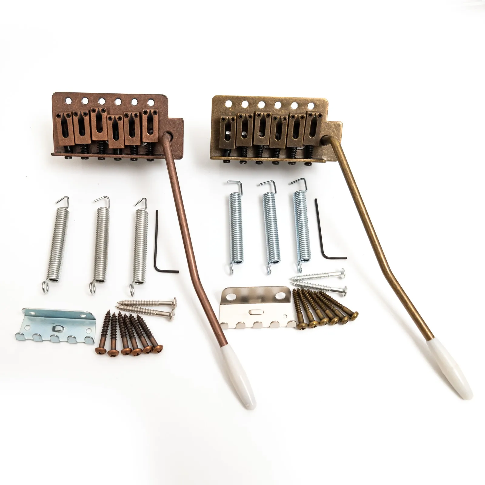 

6 String Bronze Guitar Tremolo Bridge Electric Replacement Assembly for ST TL Style