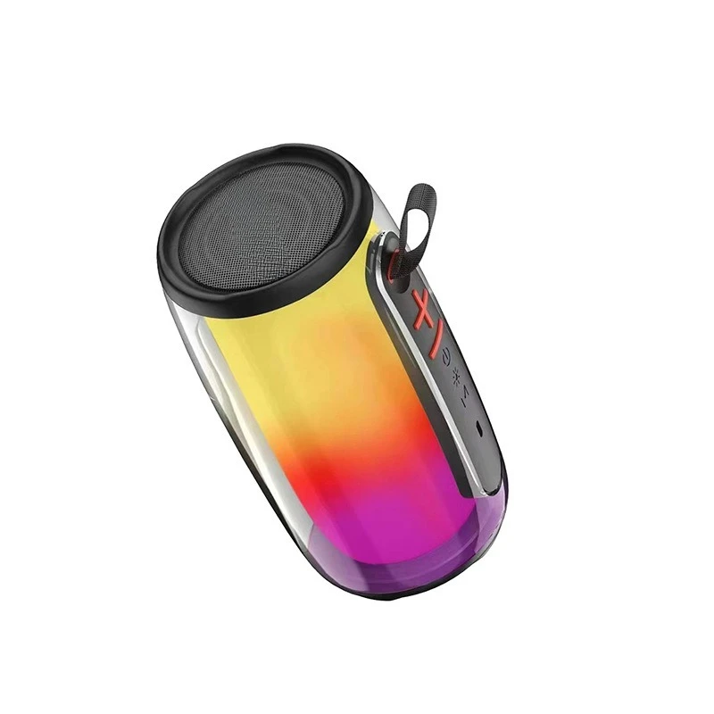 

The new stereo effect can be connected in series with left and right channels RGB colorful light effect Bluetooth speaker