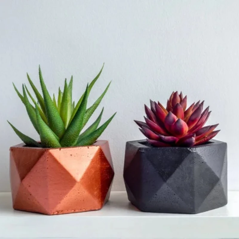 مجموعة بونساي عصارية صناعية صديقة للبيئة - نباتات صبار بلاستيكية صغيرة واقعية للمكتب المنزلي وديكور طاولة الزفاف #3