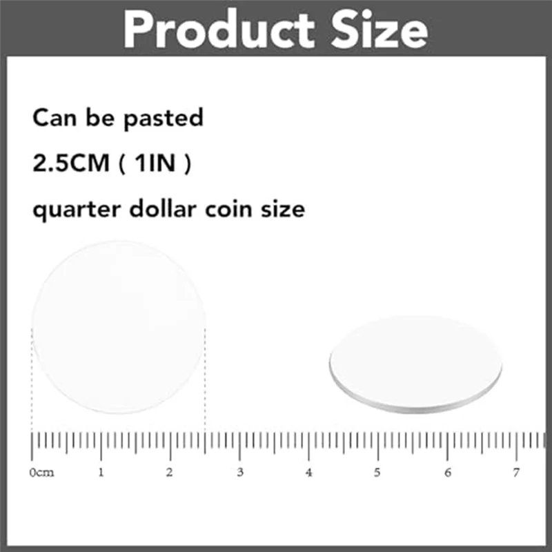 

60Pcs NFC Tagsntag 215 NFC Sticker Chip Round NFC Tag Rewritable NFC Card Sticky Back NFC Enabled Cell Phone Device Easy To Use-