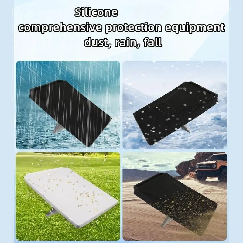 652F Silicone Guard Poeira e resistência à água para mini dispositivos para configuração doméstica, escritório e ao ar livre
