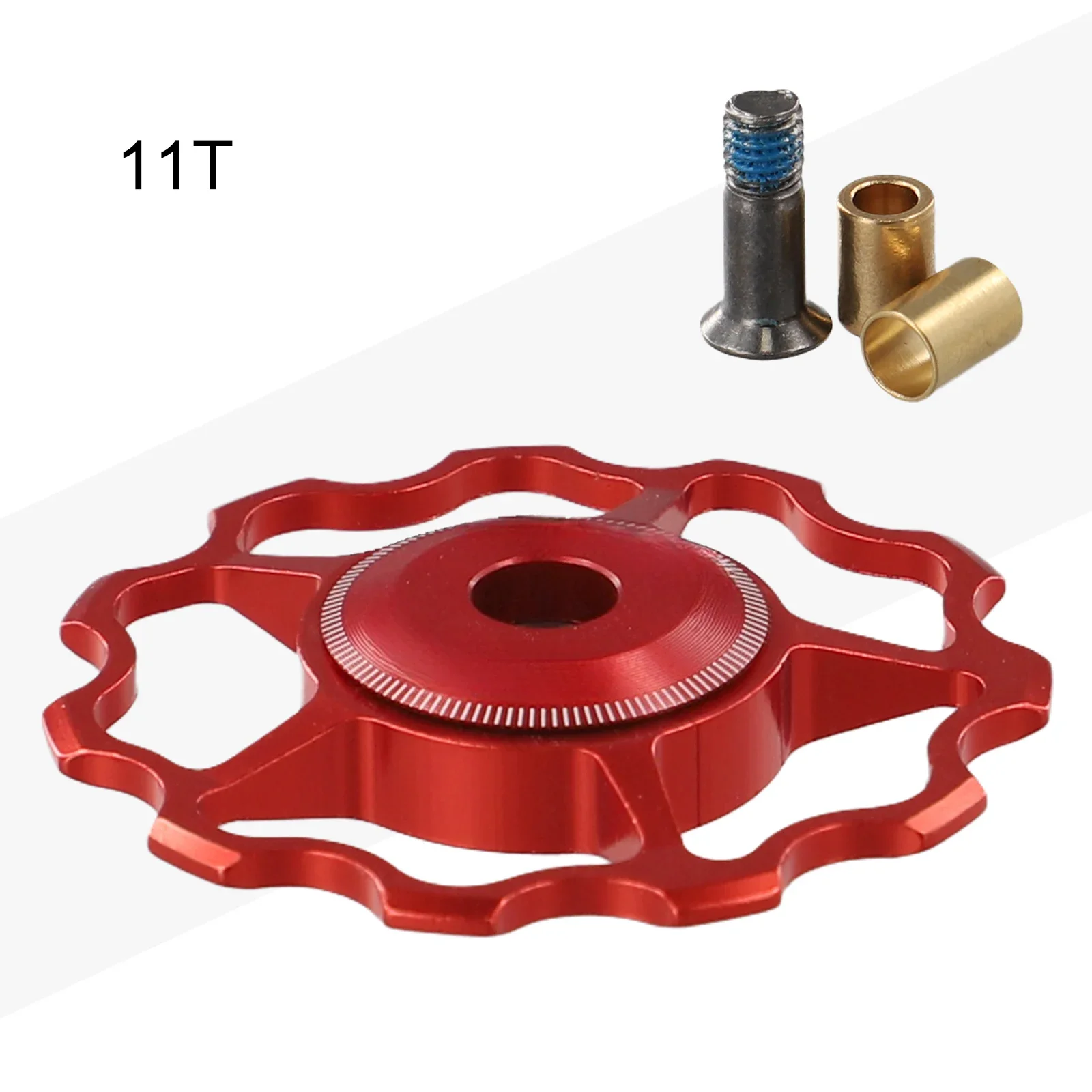 11-15T Wheel MTB Steel Bearing Jockeyy Pulley Road Bike Bicycle Rear Derailleur Waterproof  Dustproof Black Red Blue Gold