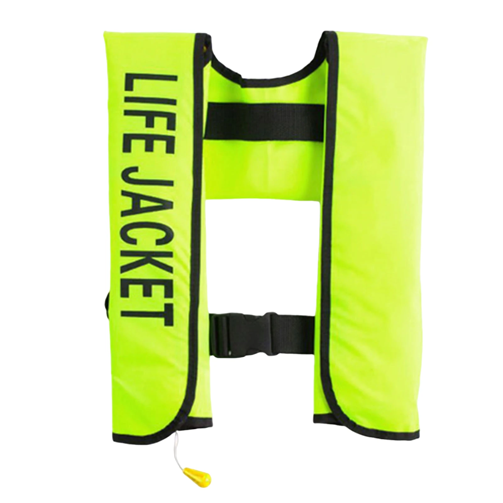 Automatische aufblasbare Schwimmwesten mit reflektierenden Streifen und Sicherheitspfeife, Schwimmwesten für Wassersport, Angeln, Rafting, Zubehör