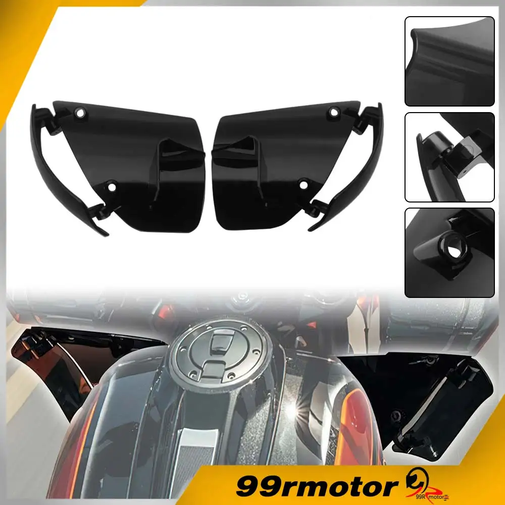 Adjustable Side Wing Wind Deflectors ABS Plastic 1 Pair Motorcycle For Harley Touring Road Glide CVO/SE FLTRXSE 2023 2024 2025