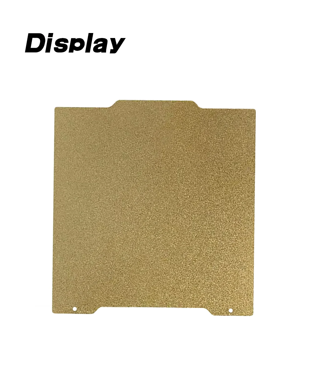 Trianglelab ® 190X188(200mm) Prusa MINI Gold Doppelseitige Strukturierte PEI Federstahl-Platte Pulverbeschichtete PEI-Bauplatte – Detail 6