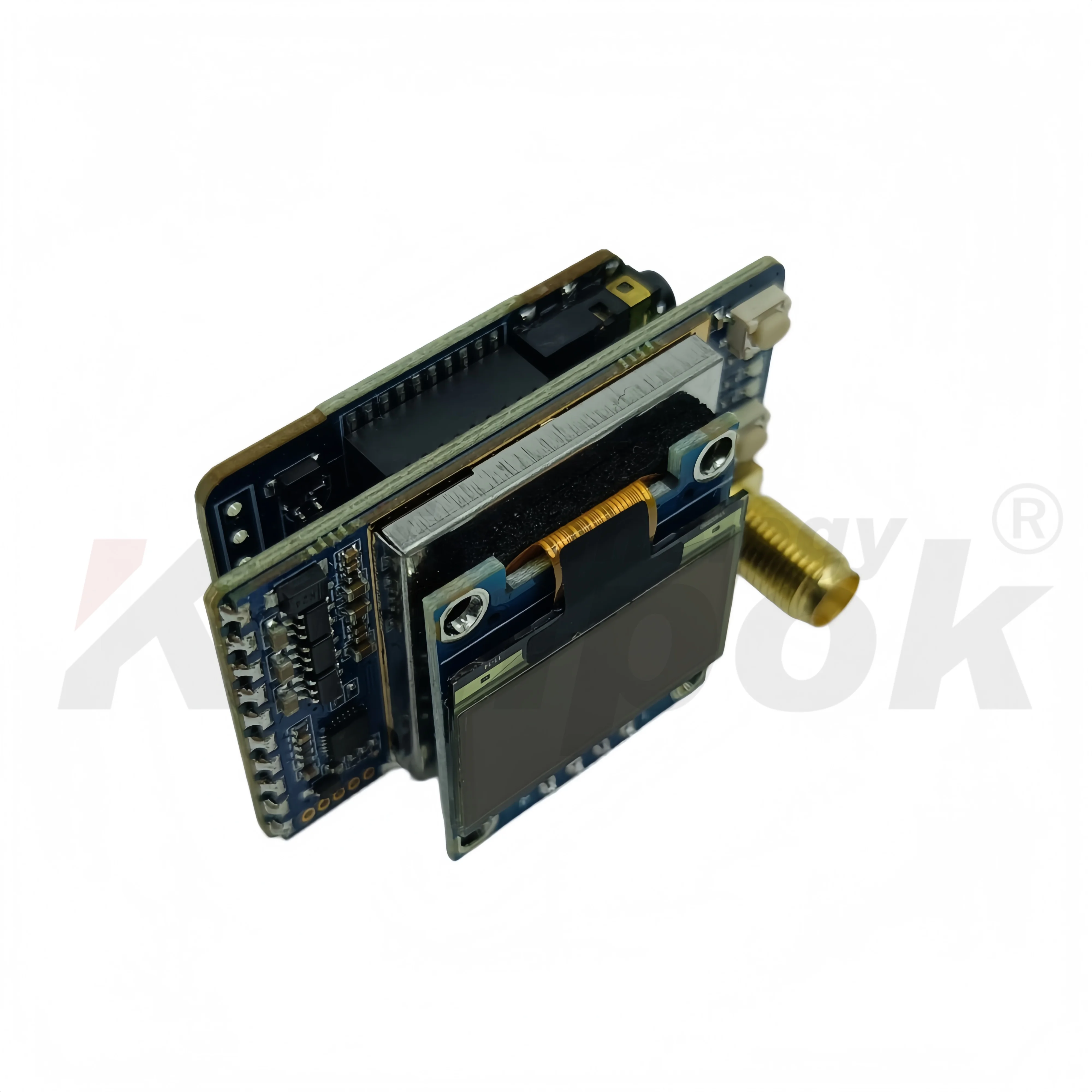 Afbeelding 7: 6.1-7.2G VRX 64CH breedband video-ontvanger 7.2Ghz VRX-module voor RC FPV langeafstandsdrone