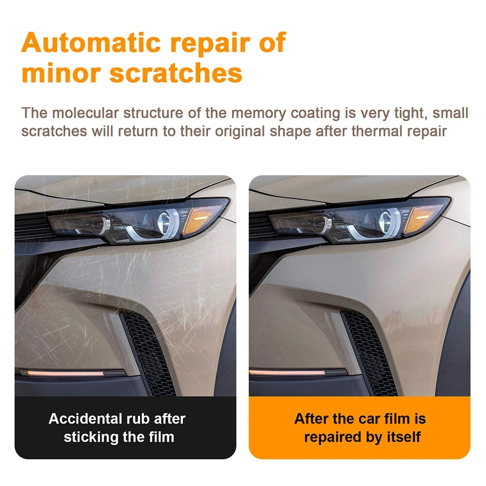 For MAZDA CX-50 2023-2025 Car Paint Protection Film TPU Scratch Resistant Clear Bra Pre-cut PPF Decal Sticker Self-adhesive Kit