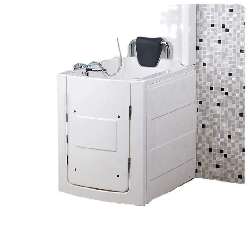 Walk-in Door Accessible Acrylic Seat Bath Bath